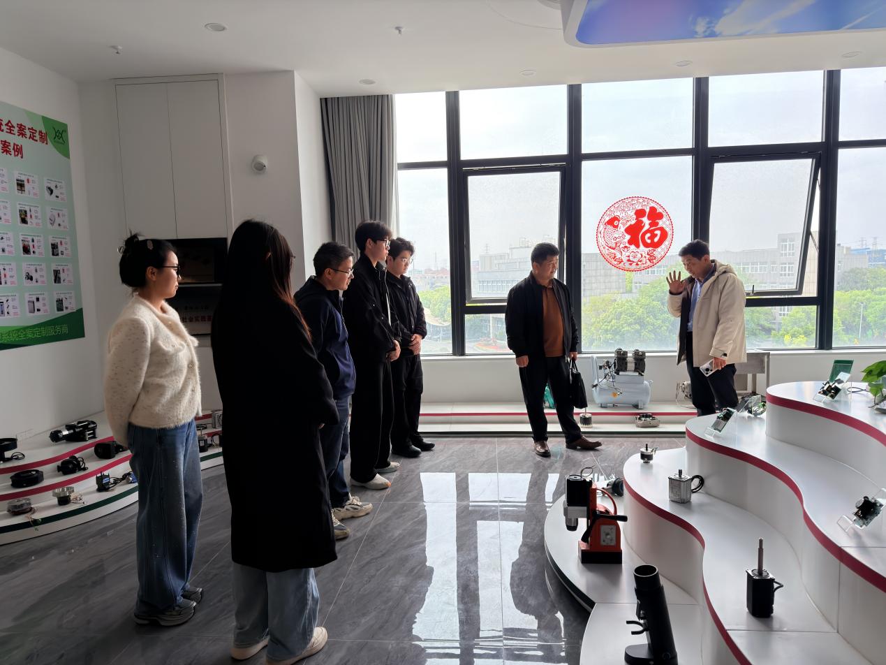 数智商贸学院赴常州泽明自动化设备有限公司开展访企拓岗调研